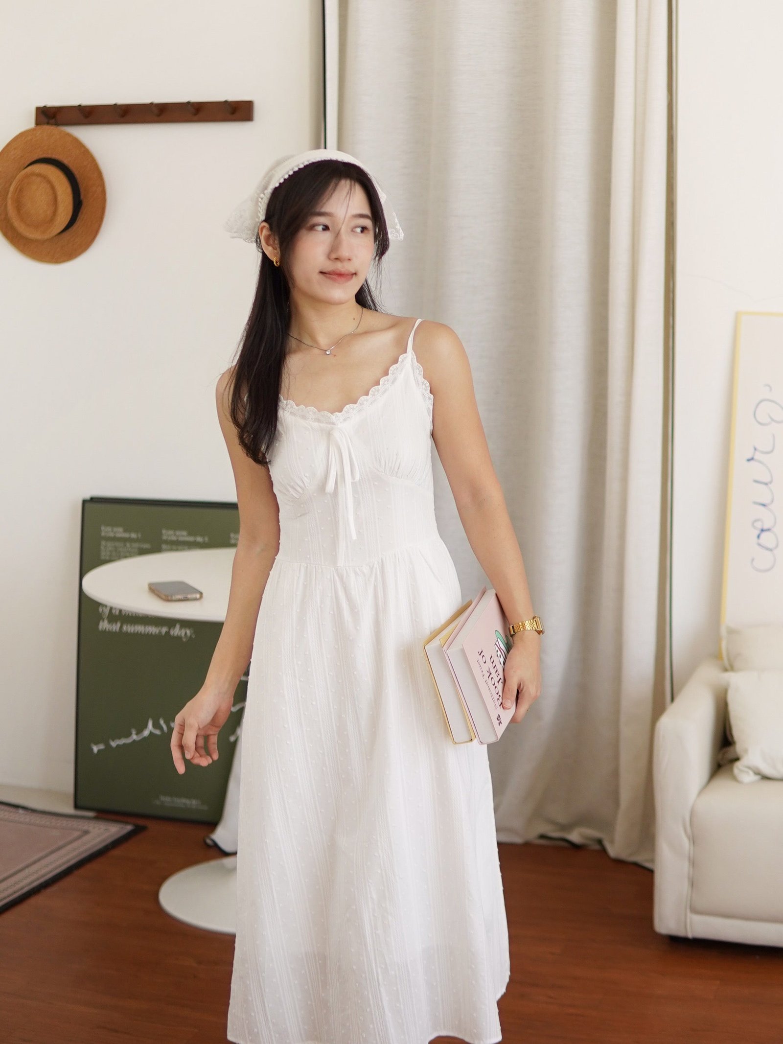 Genevieve Crochet Dress - Image 2