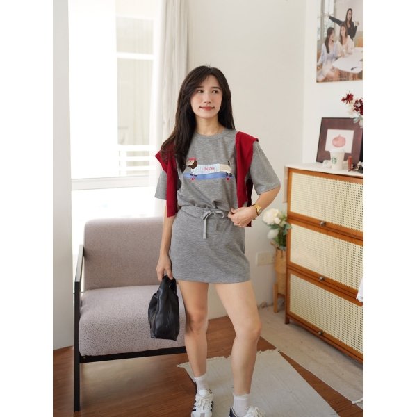 Dachshund Sporty Set (Skirt with inner pant) - Image 2