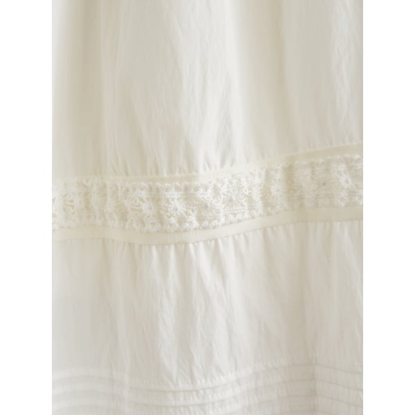 Lace Trimmed Maxi SkIrt - Image 2