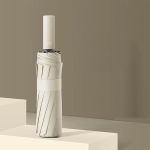 Lightweight Compact Travel Umbrella for Rain with Strong Windproof Frame and Waterproof Canopy